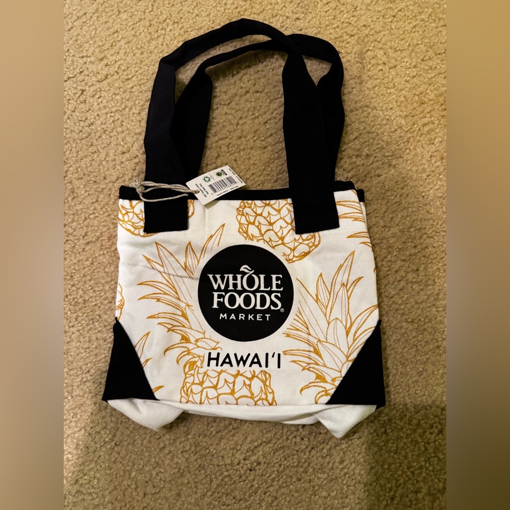Whole Foods Hawaiian Mini Tote Bag